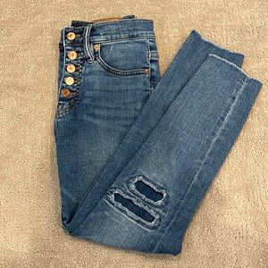JCREW jeans - 10” high-rise toothpick